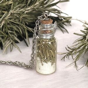 Rosemary Sand Bottle Pendant